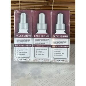 3 Pack Hydrating Moisturizing Face Serum Lakibole Exp 2027 New